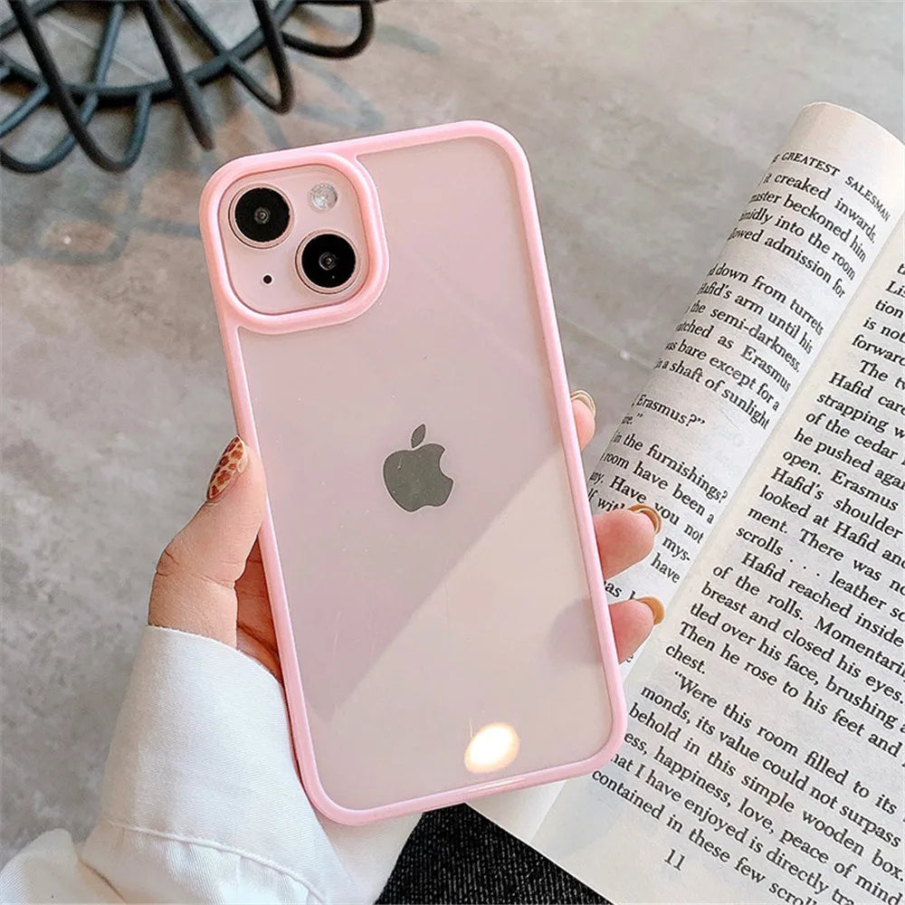 Funda para Iphone de Silicona de Colores