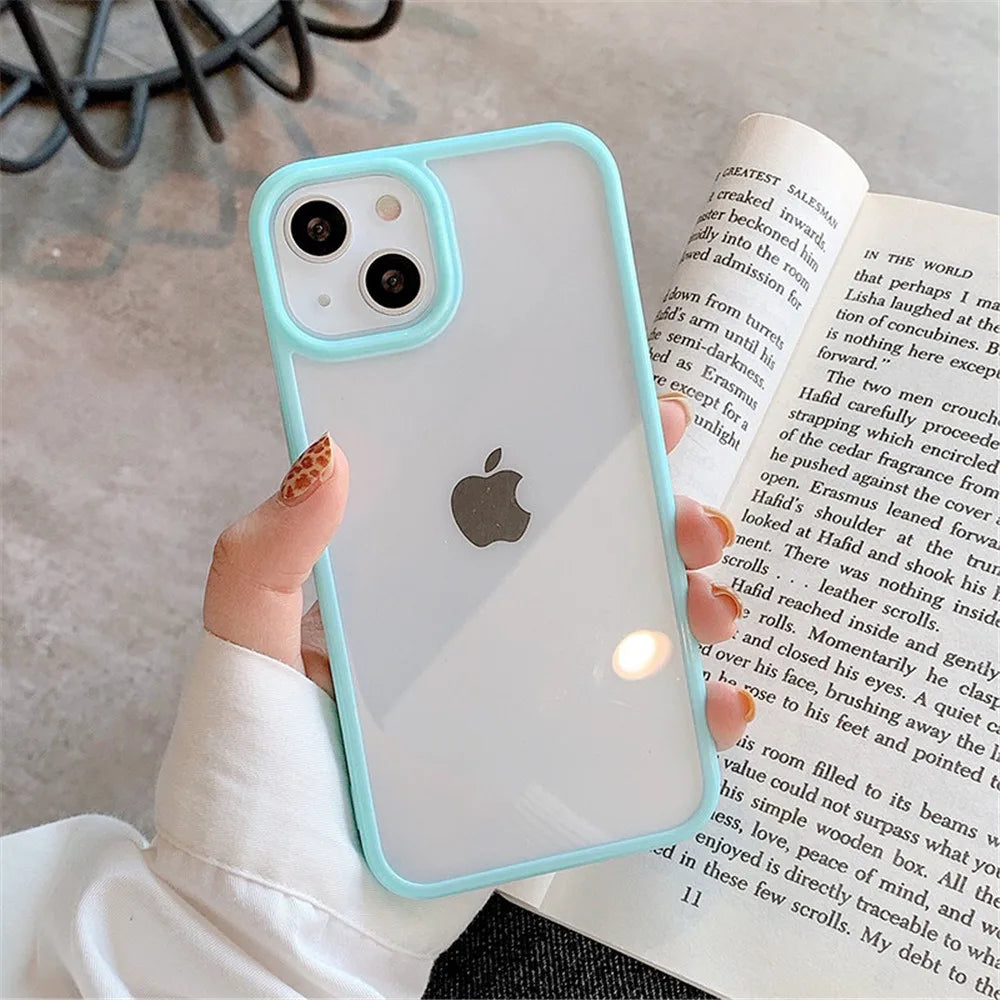 Funda para Iphone de Silicona de Colores