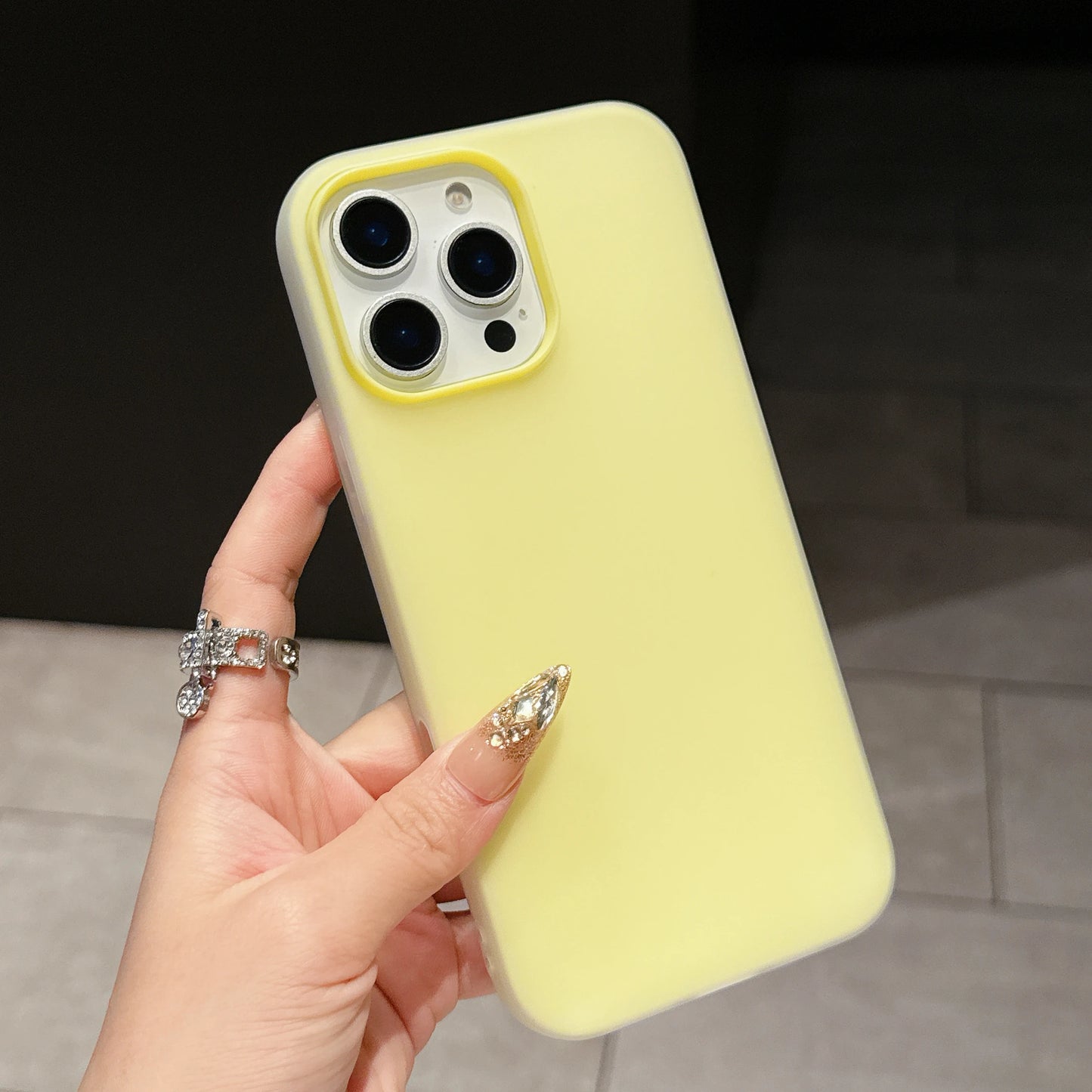 Funda Para Iphone Color Pastel de Silicona