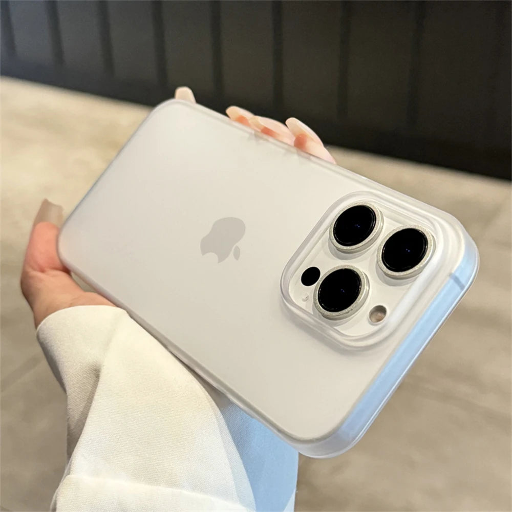 Funda Mate Transparente para Iphone
