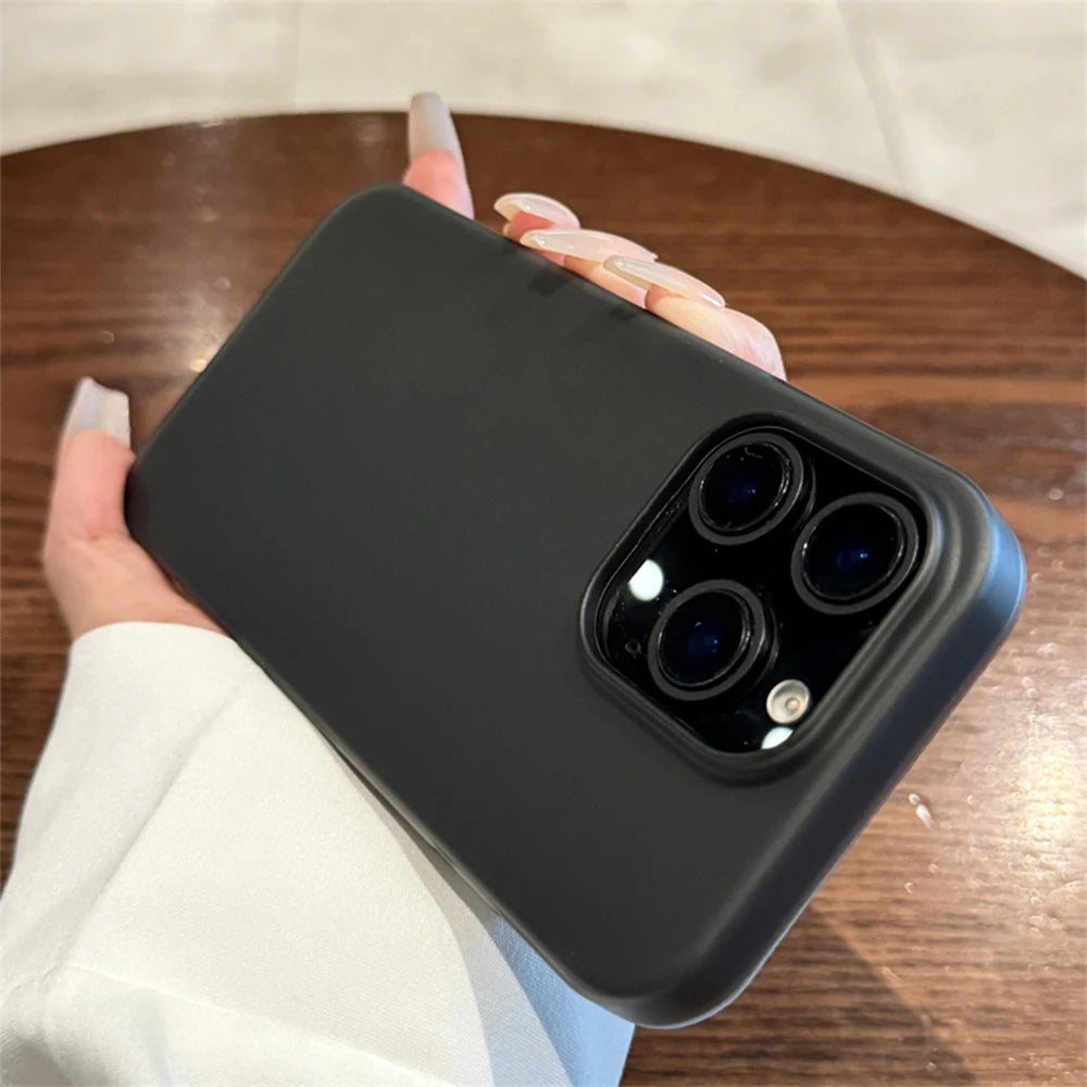 Funda Mate Transparente para Iphone