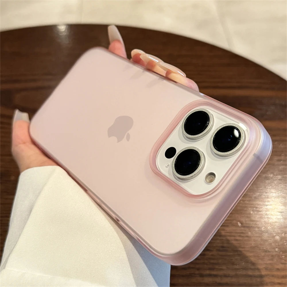 Funda Mate Transparente para Iphone