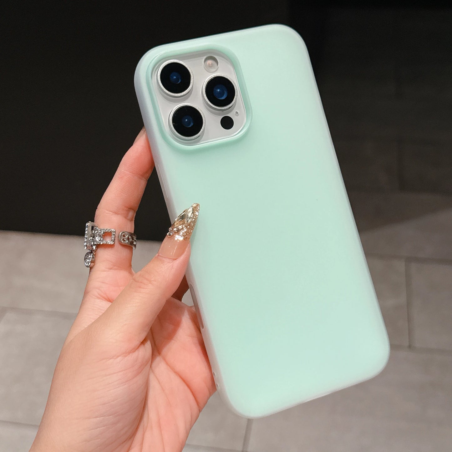 Funda Para Iphone Color Pastel de Silicona