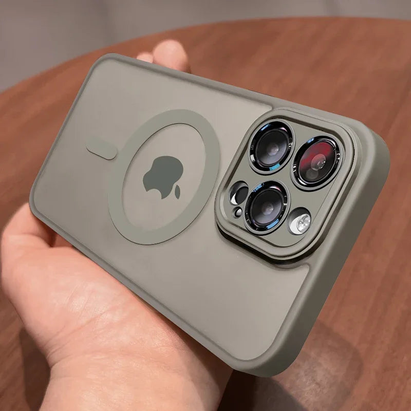 Funda Mate Transparente con MagSafe para Iphone