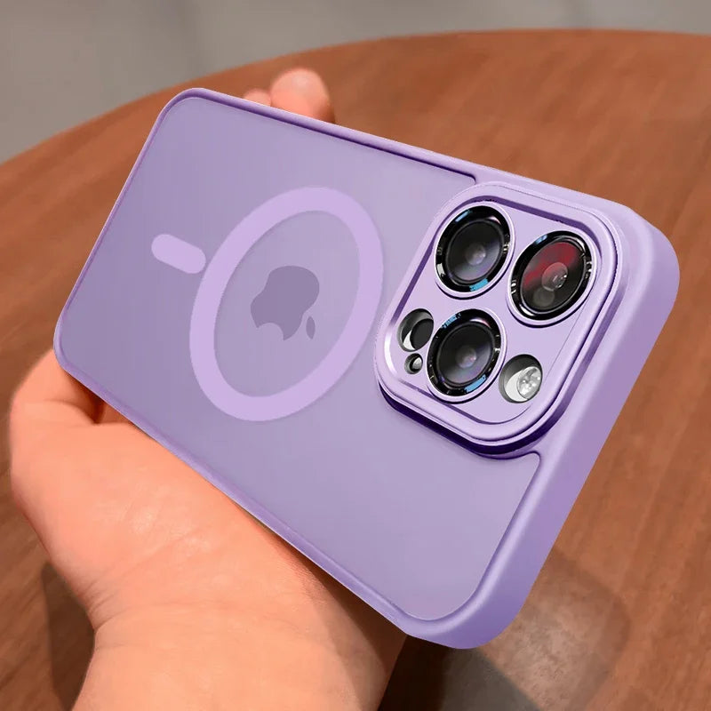 Funda Mate Transparente con MagSafe para Iphone