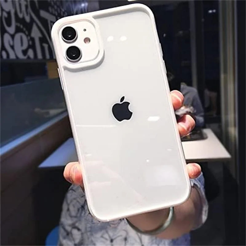 Funda de Silicona con Bordes Para Iphone