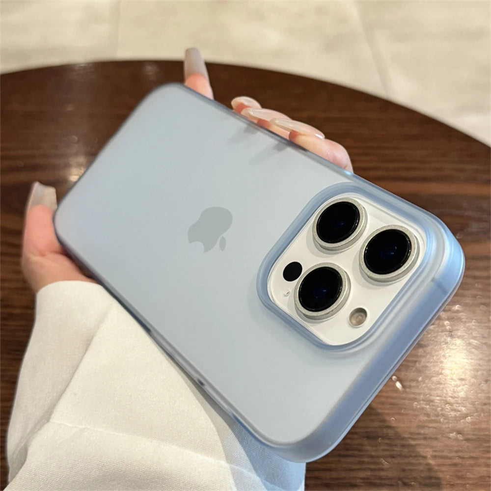 Funda Mate Transparente para Iphone