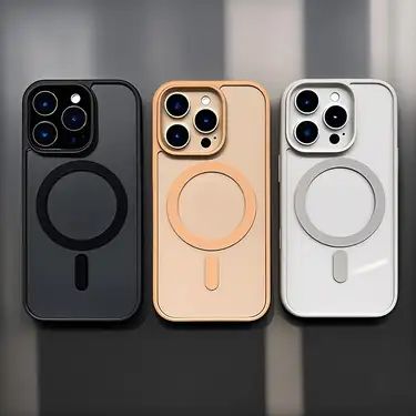 Funda Mate Transparente con MagSafe para Iphone